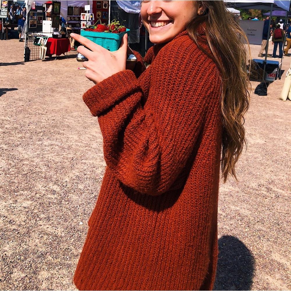 Nordstrom Rack BP Oversized Chunky Fall Sweater
